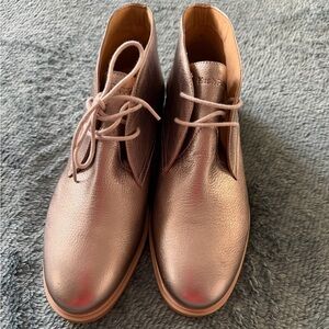 Hush Puppies Metallic Ankle Boots